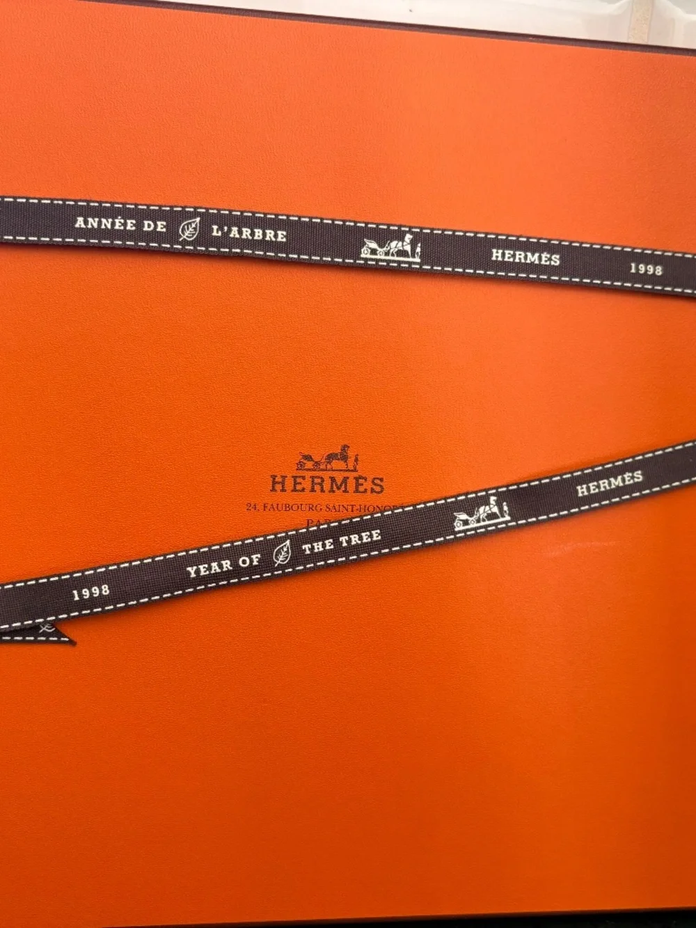 Authentic Hermes Perfume Print Silk Scarf